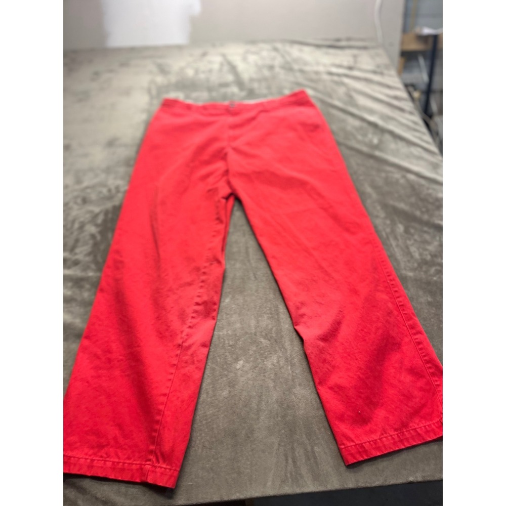 Dockers Mens Georgia Bulldogs Go Dawgs Game‎ Day Khaki Pants Red 38x34